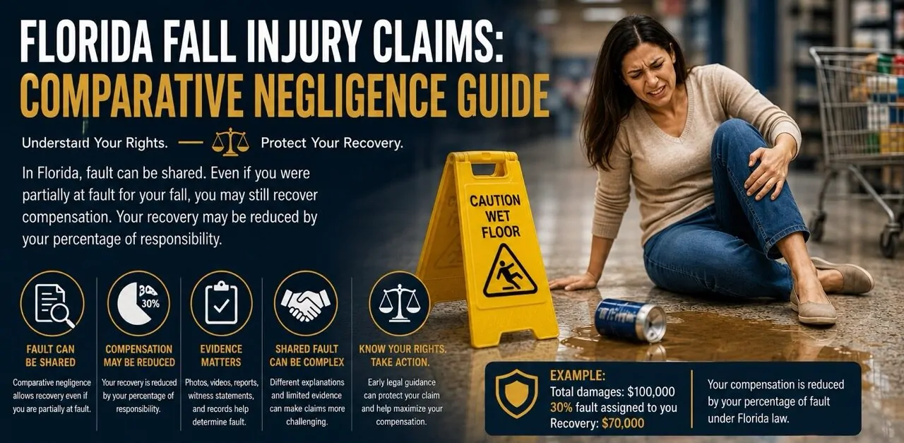 Florida Comparative Negligence in Fall Case Claims Guide
